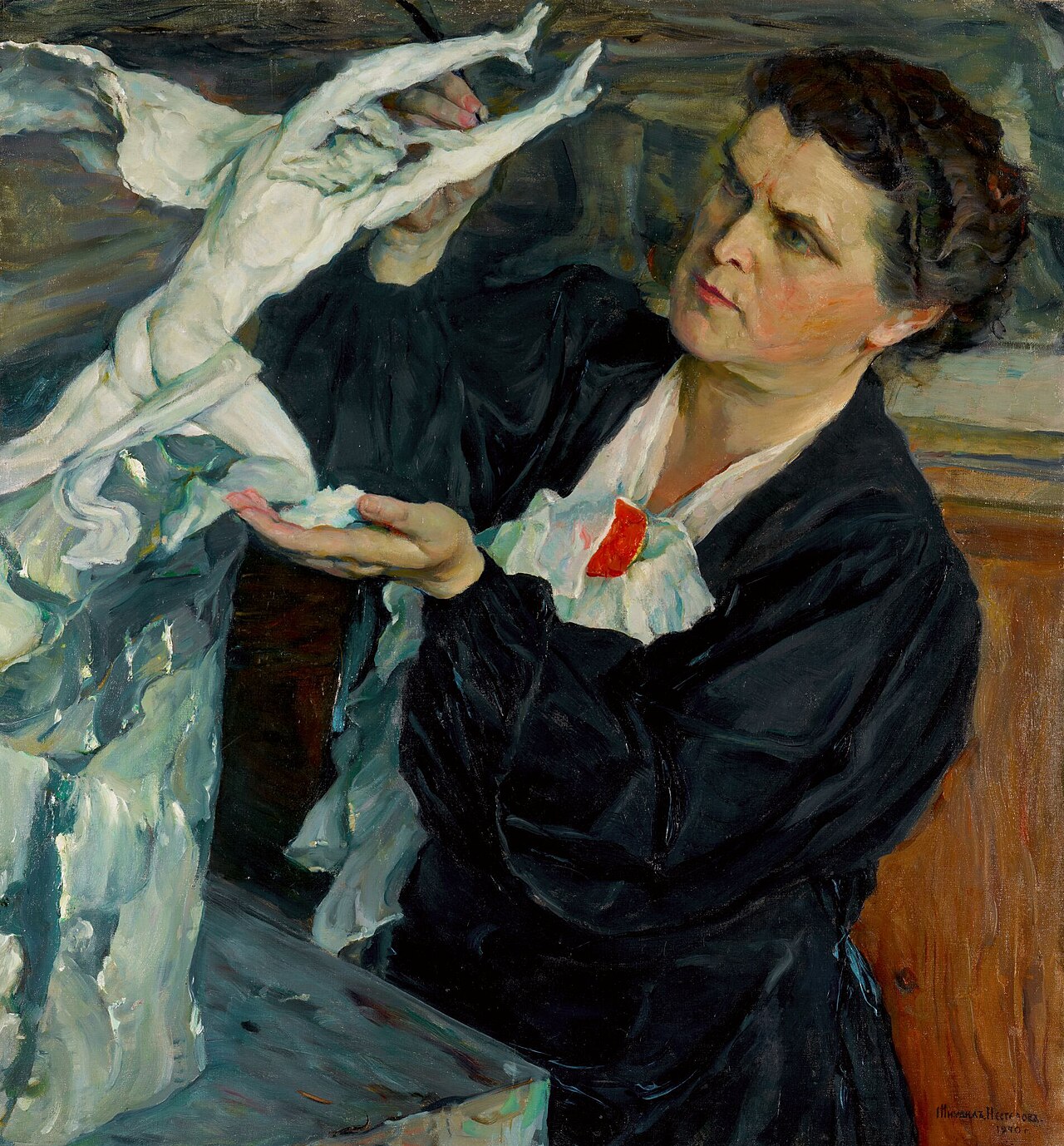 Portrait of Vera Mukhina