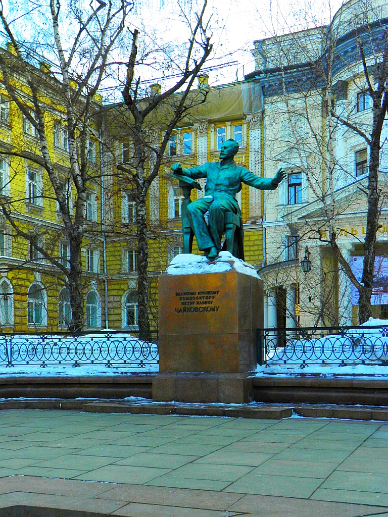 Tchaikovsky Monument by Vera Mukhina