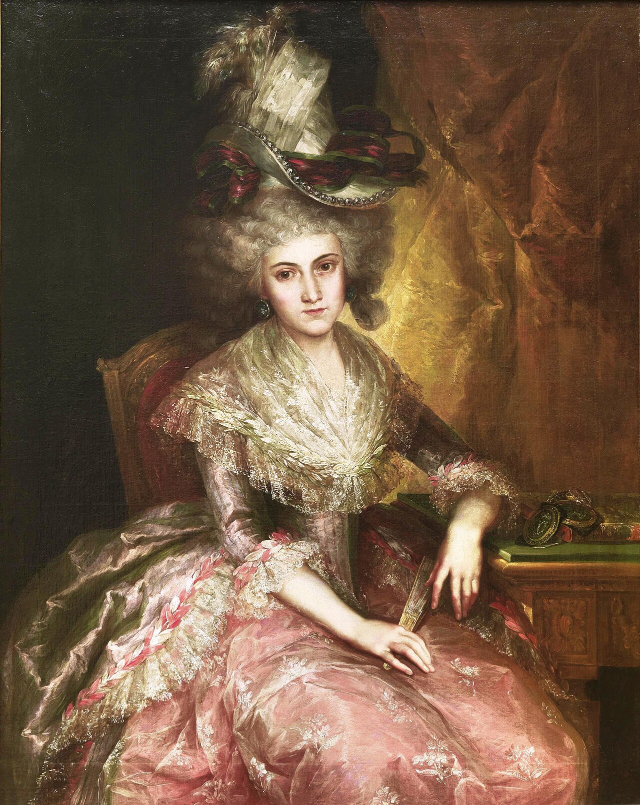 María Pilar de la Cerda y Marín de Resende, Duchess of Nájera by Vicente López Portaña