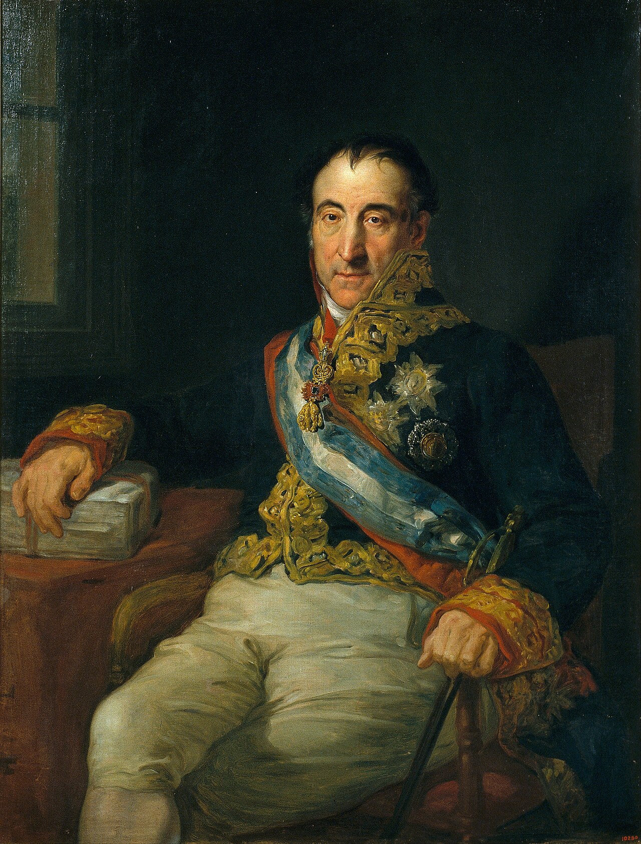 Portrait of the Marquis of Labrador, Spanish Ambassador to the Congress of Vienna of 1915 by Vicente López Portaña