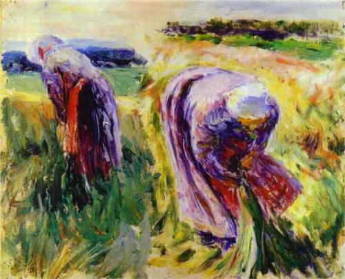 Reapers by Victor Borisov-Musatov