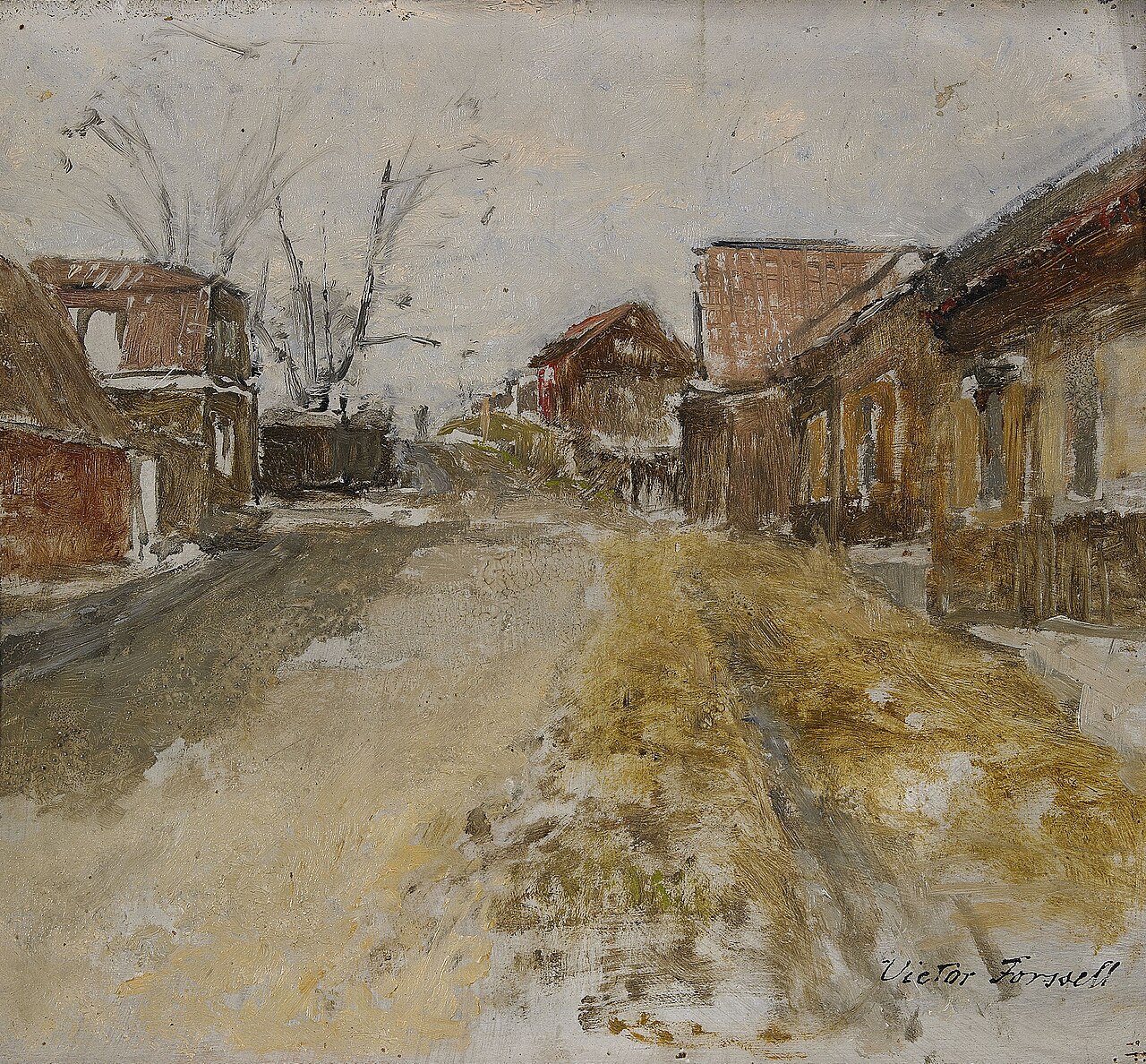 Kvastmakarbacken, Stockholm by Victor Forssell
