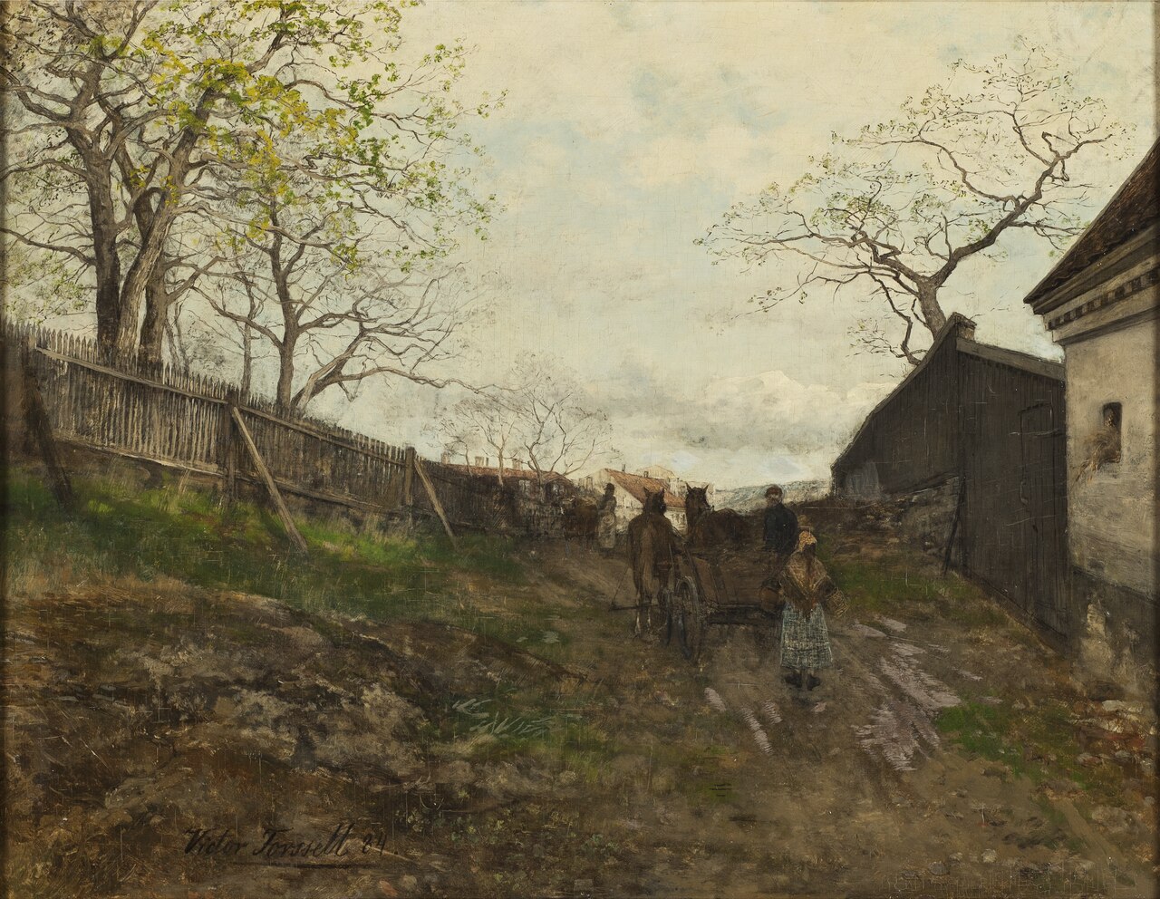 Spring Landscape by Victor Forssell