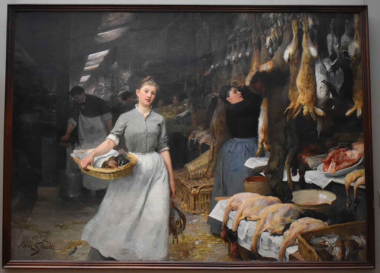 Market's Corner by Victor Gilbert