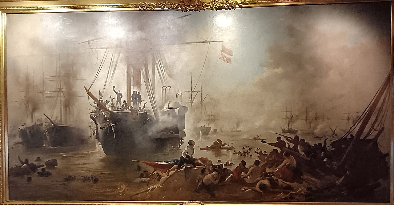 Naval Battle of Riachuelo by Victor Meirelles