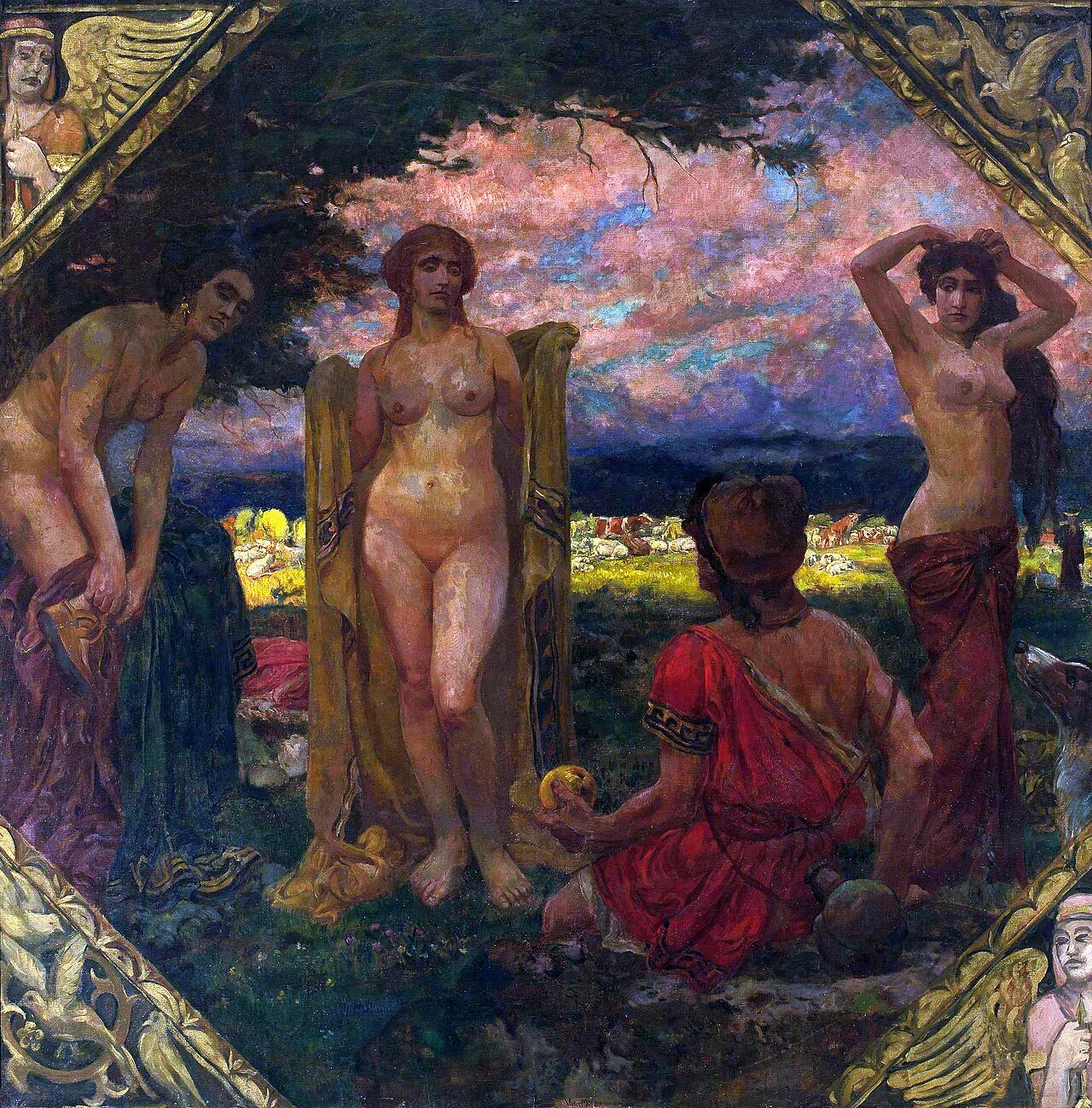 Judgement of Paris by Victor Müller