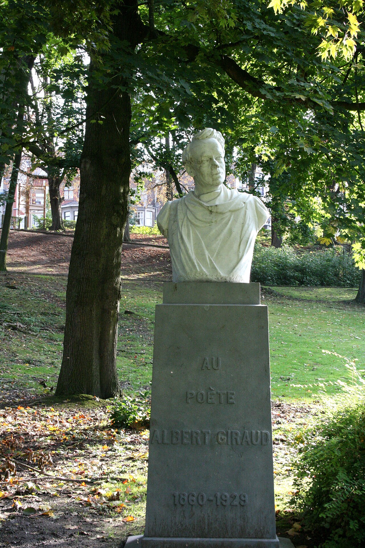 bust of Albert Giraud by Victor Rousseau