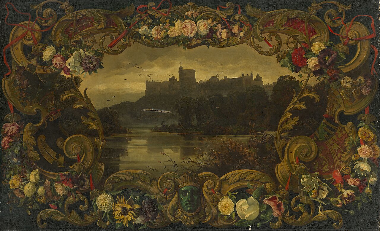 A View of Windsor Castle by Victoria, Princess Royal