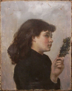 Palm Sunday by Victorine Meurent