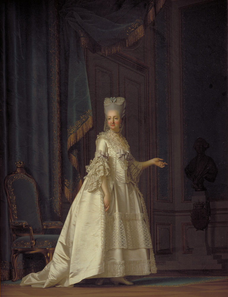 The Dowager Queen Juliane Marie of Denmark by Vigilius Eriksen
