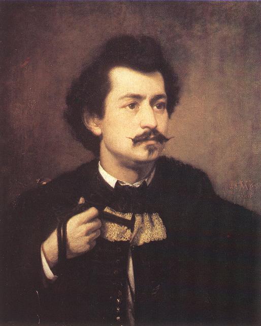 Portrait of Viktor Madarász