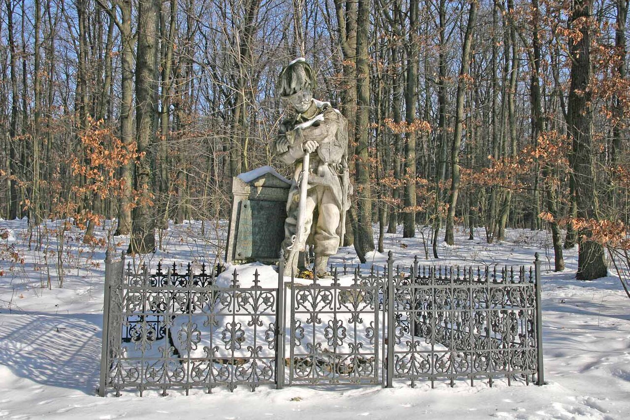 Memorial of the Austrian 8th Jäger Battalion by Viktor Tilgner