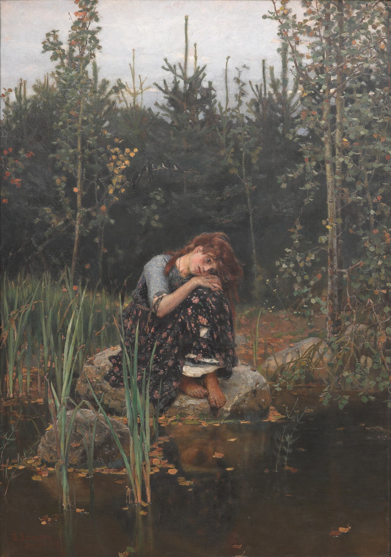 Alyonushka by Viktor Vasnetsov