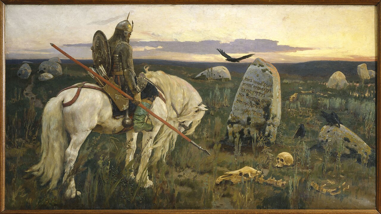 Knight at the Crossroads by Viktor Vasnetsov