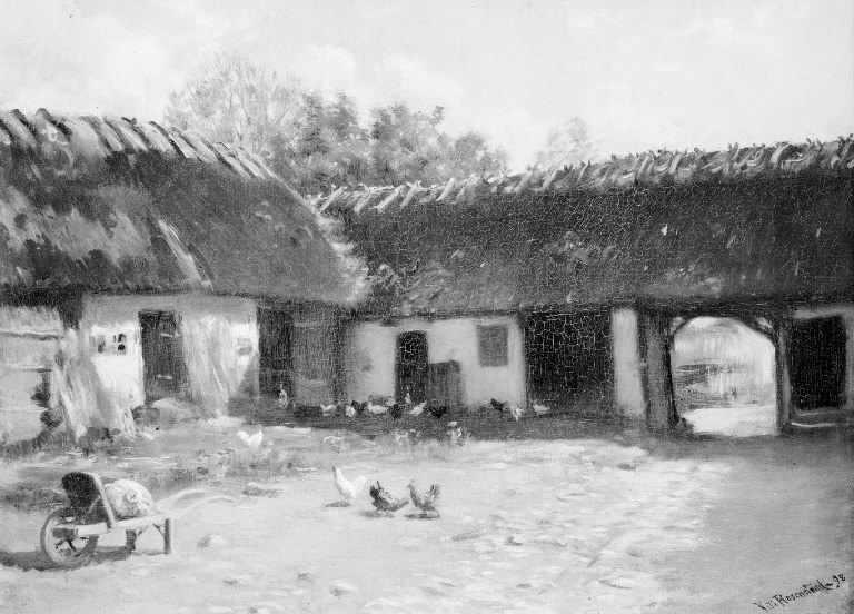 Fra en præstegård by Vilhelm Rosenstand