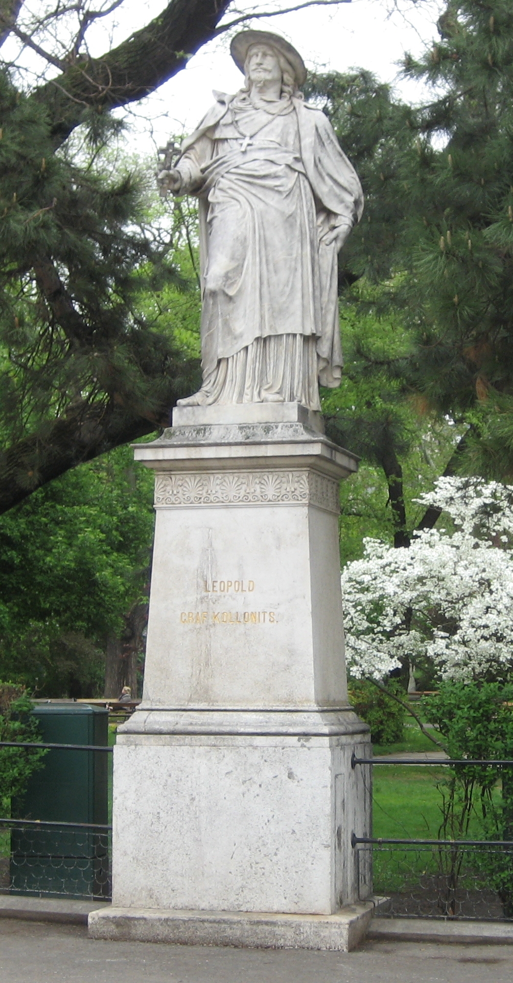 Kollonits-Denkmal, Rathausplatz, Vienna by Vincenz Pilz