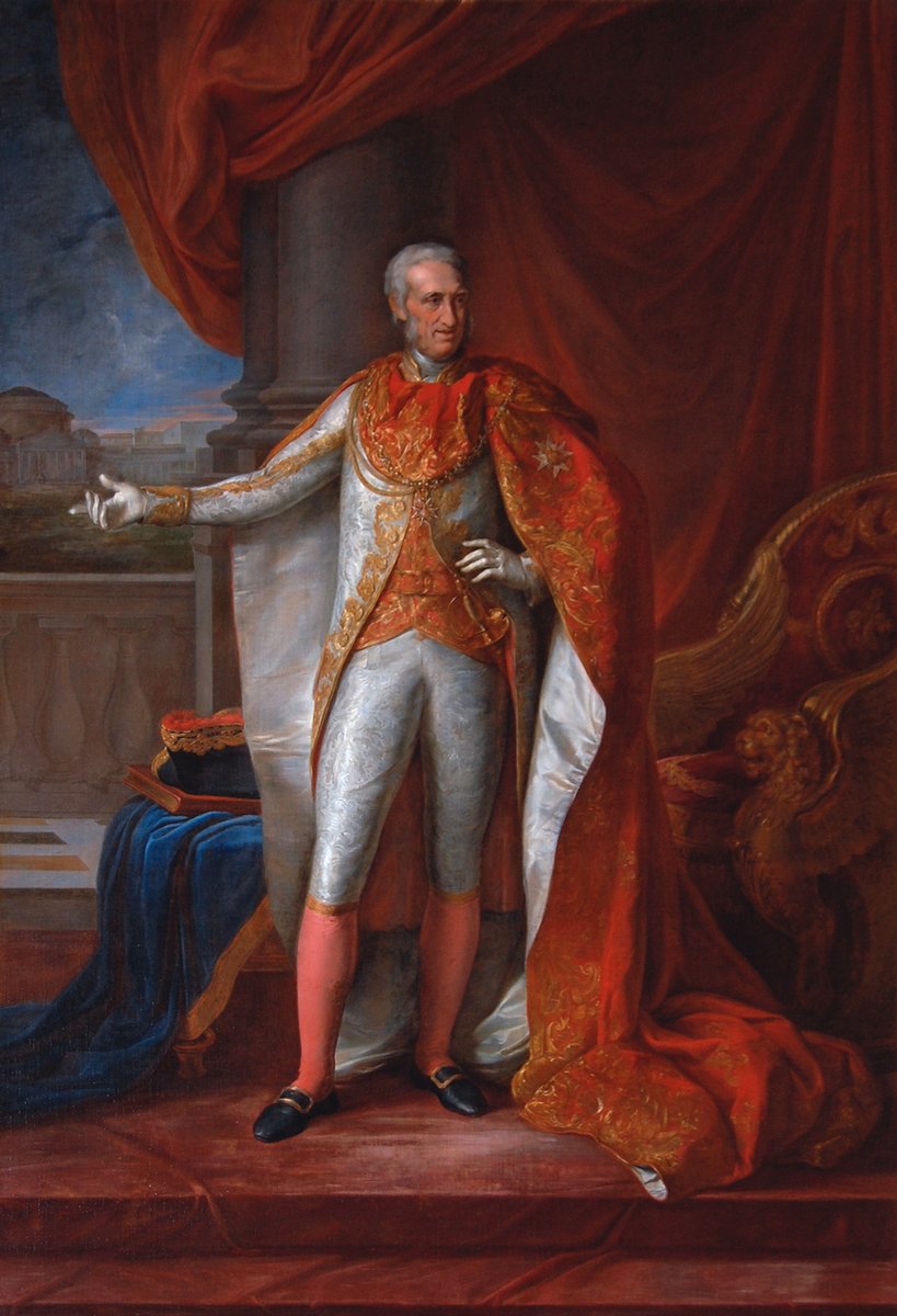Portrait of Ferdinand I of the Two Sicilies by Vincenzo Camuccini