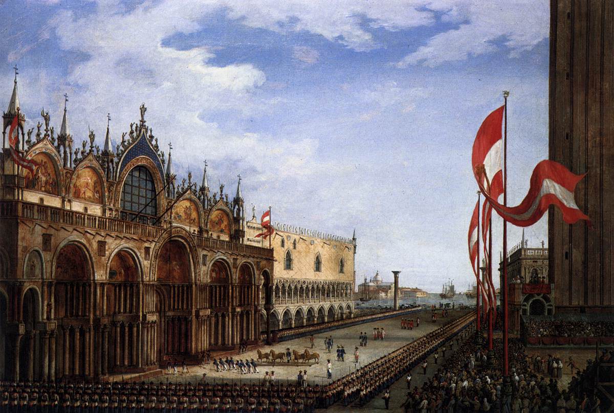 The Return of the Horses of San Marco by Vincenzo Chilone