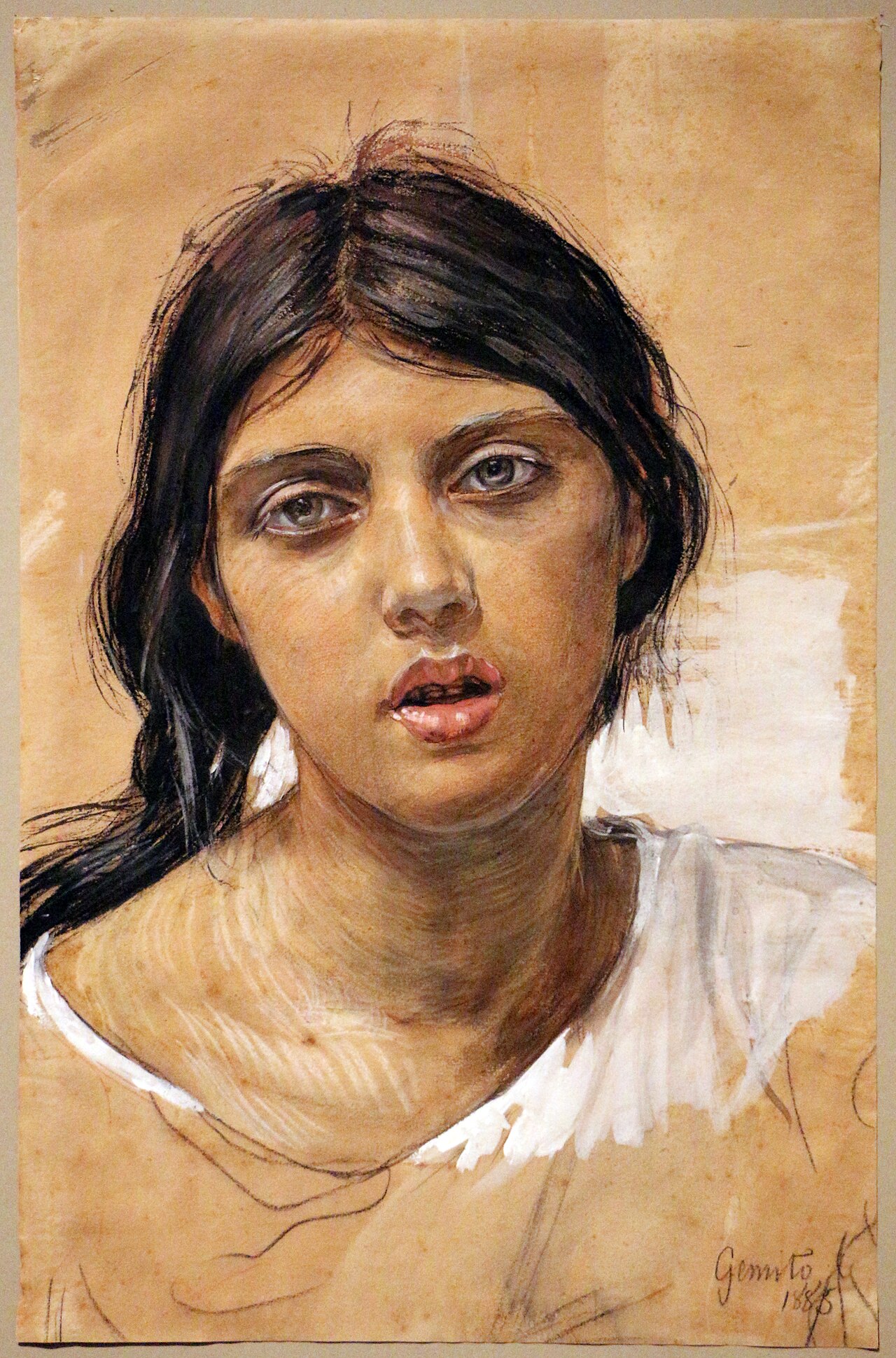 La zingara by Vincenzo Gemito
