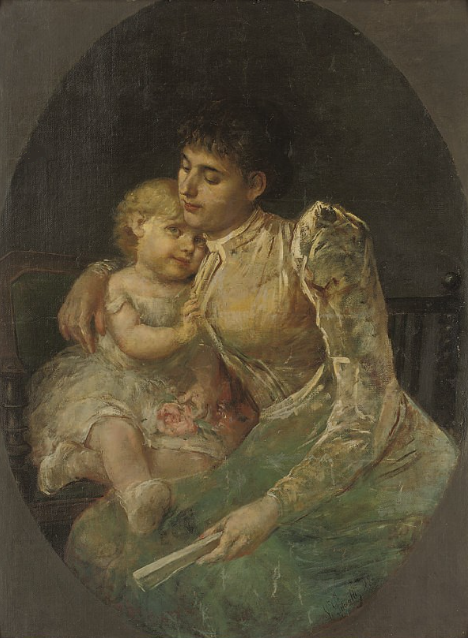 A mother Embrace by Vincenzo Petrocelli