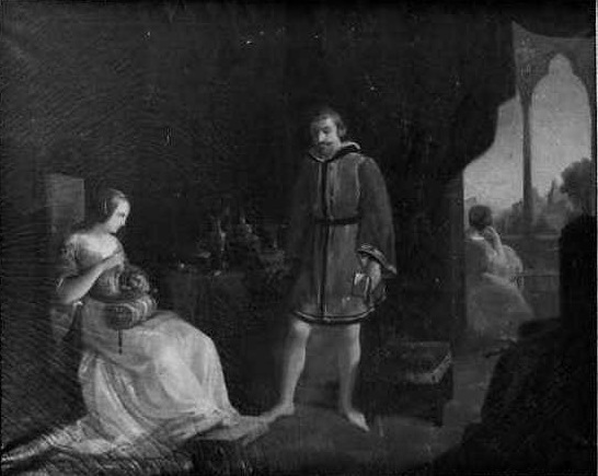Bice in the Castle of Rosate by Vincenzo Petrocelli