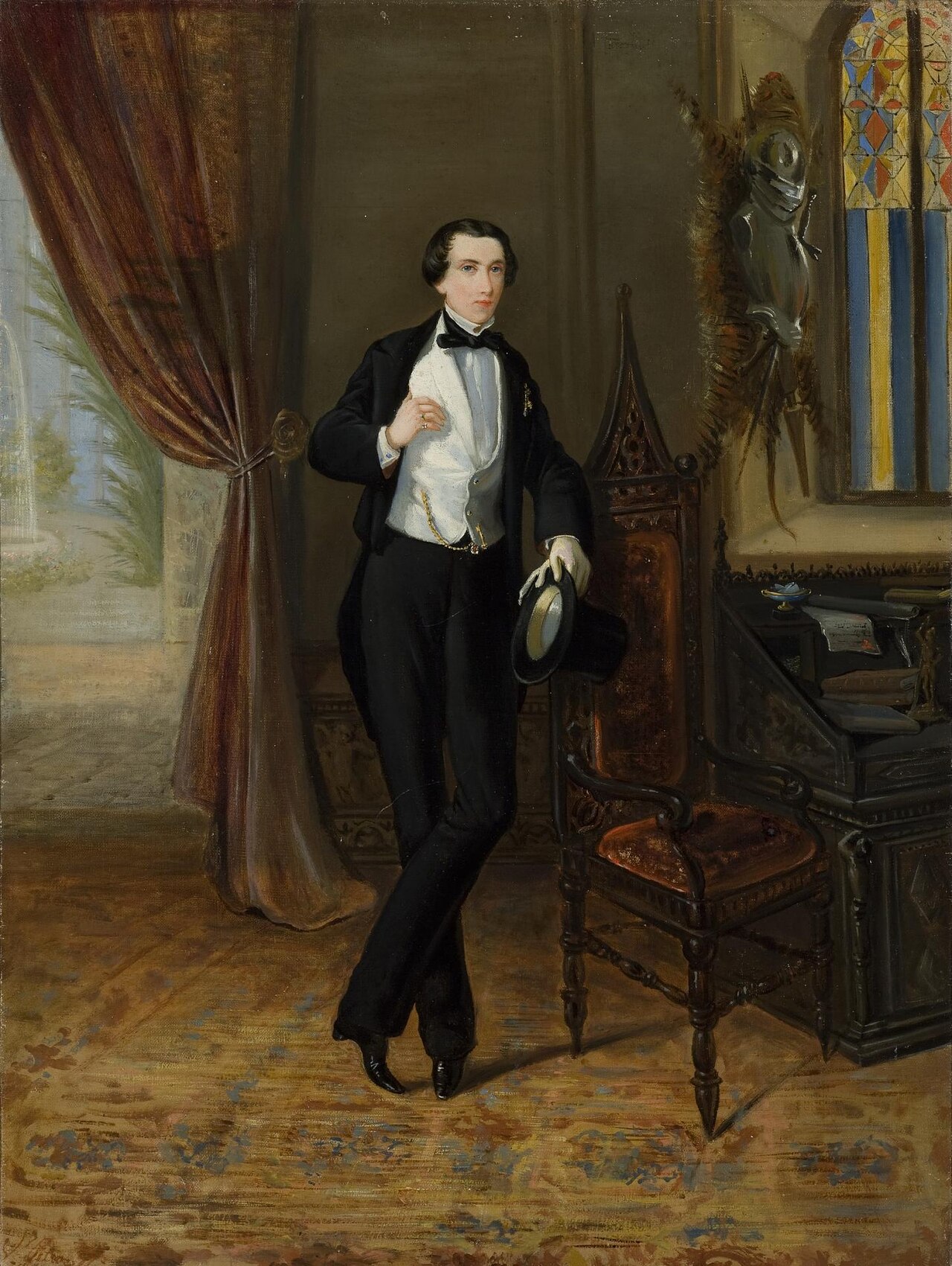 Portrait of Young Duke N.B. Yusupov by Vincenzo Petrocelli