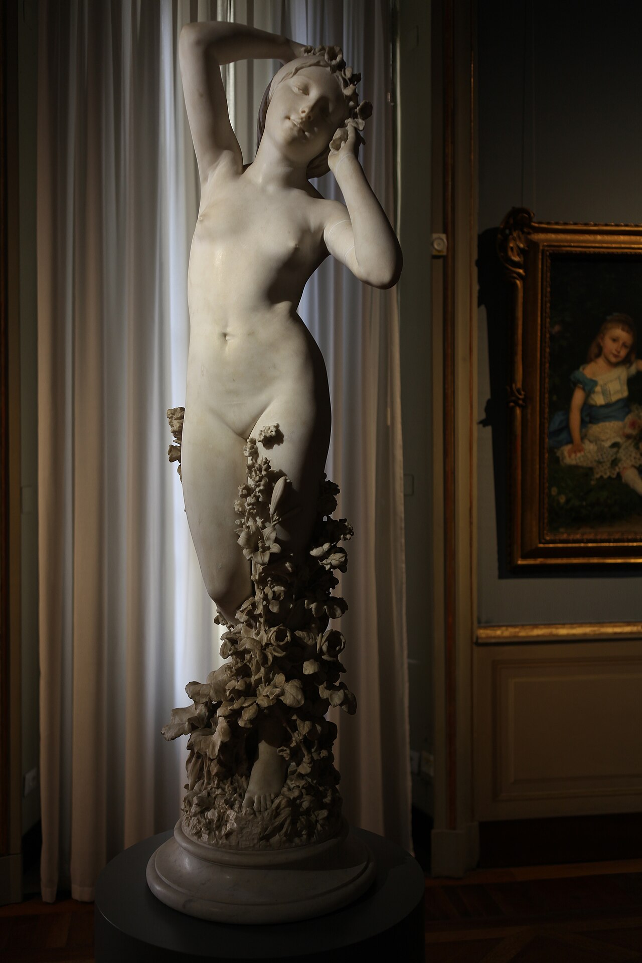 Flora by Vincenzo Vela