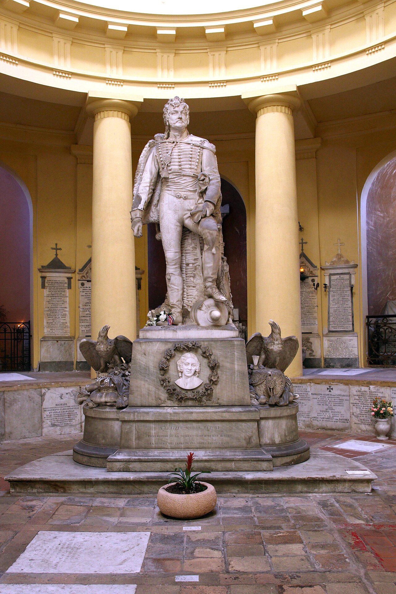 Statua di Gioacchino Murat by Vincenzo Vela