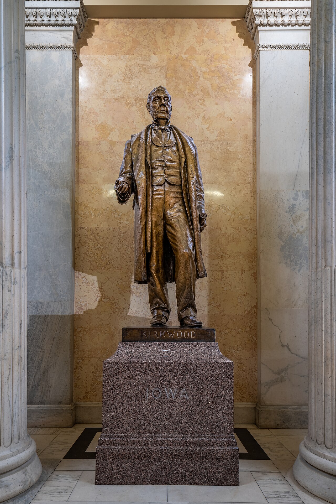 Samuel J. Kirkwood by Vinnie Ream