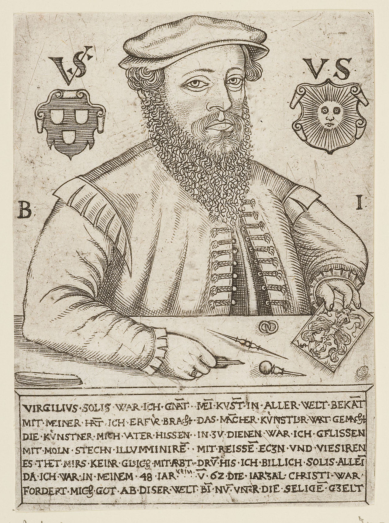 Portrait of Virgil Solis