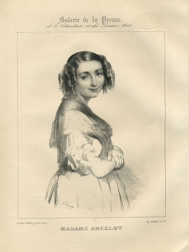 Portrait of Virginie Ancelot