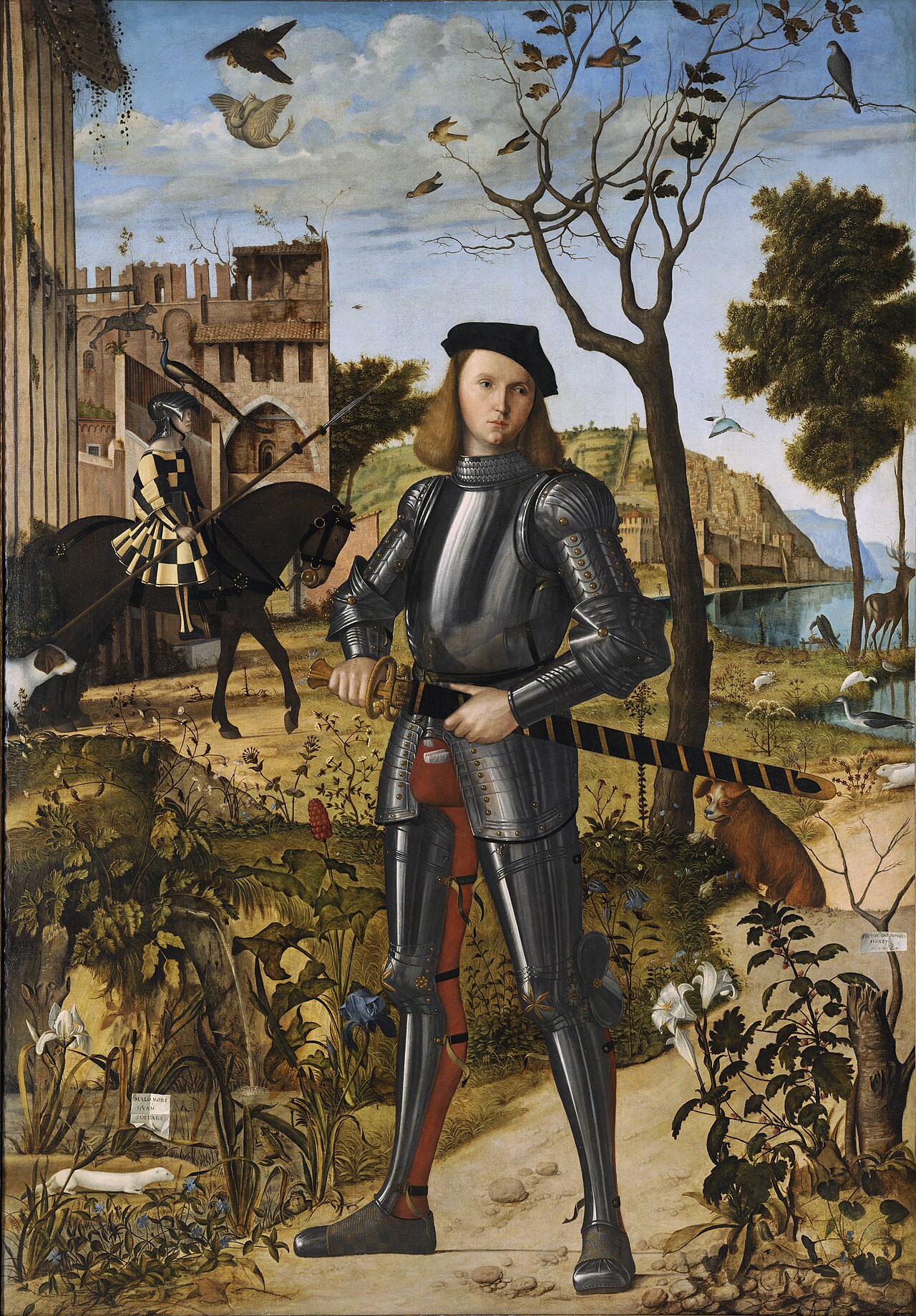 Portrait of a Knight by Vittore Carpaccio