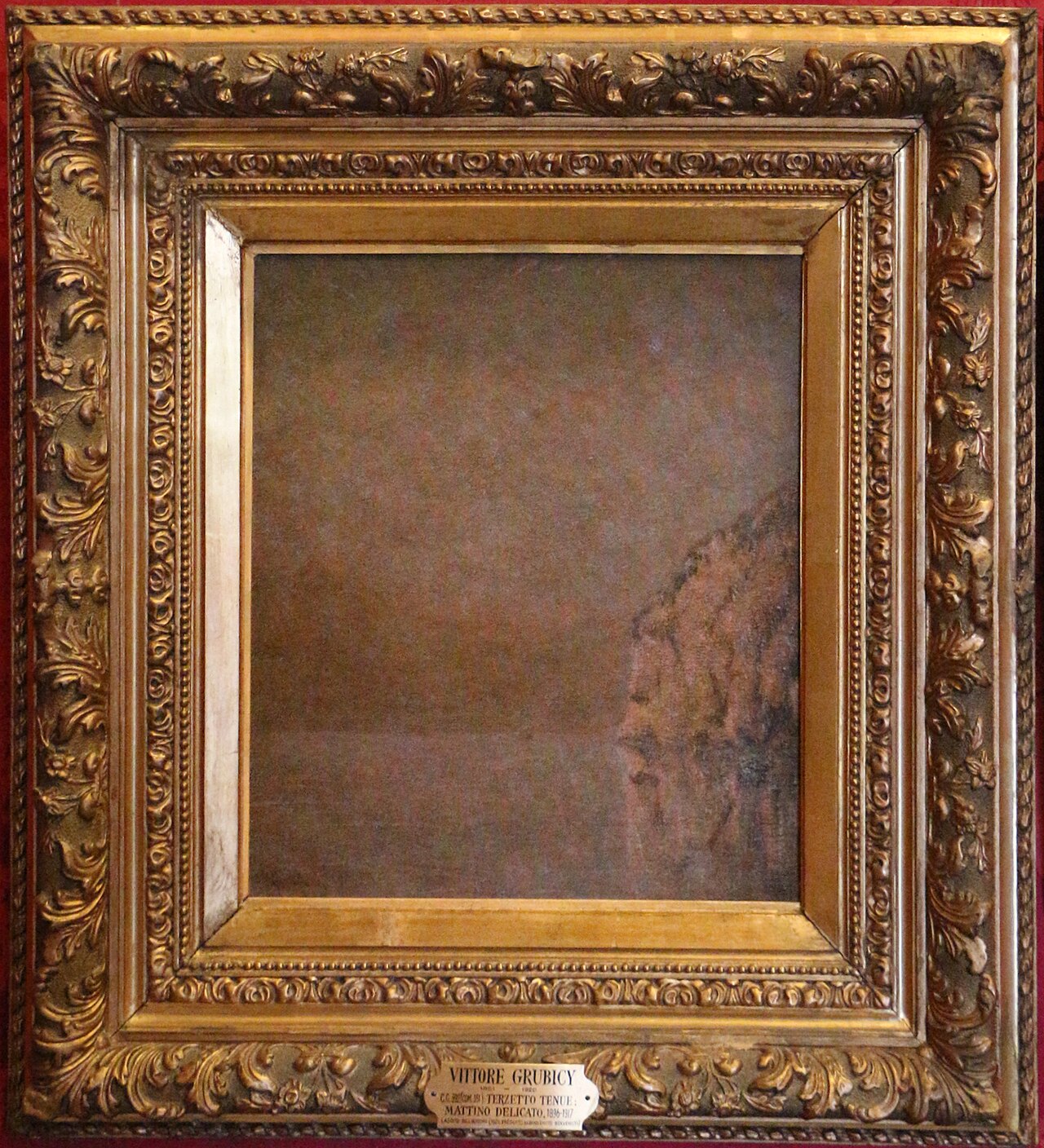 Mattino delicato in Lierna by Vittore Grubicy de Dragon