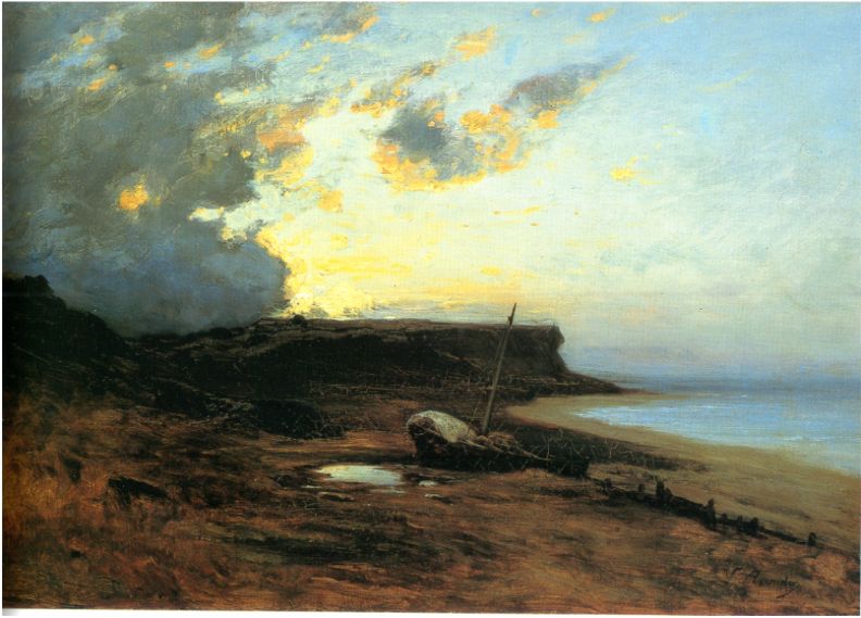 Small Harbour of Tramonto by Vittorio Avondo