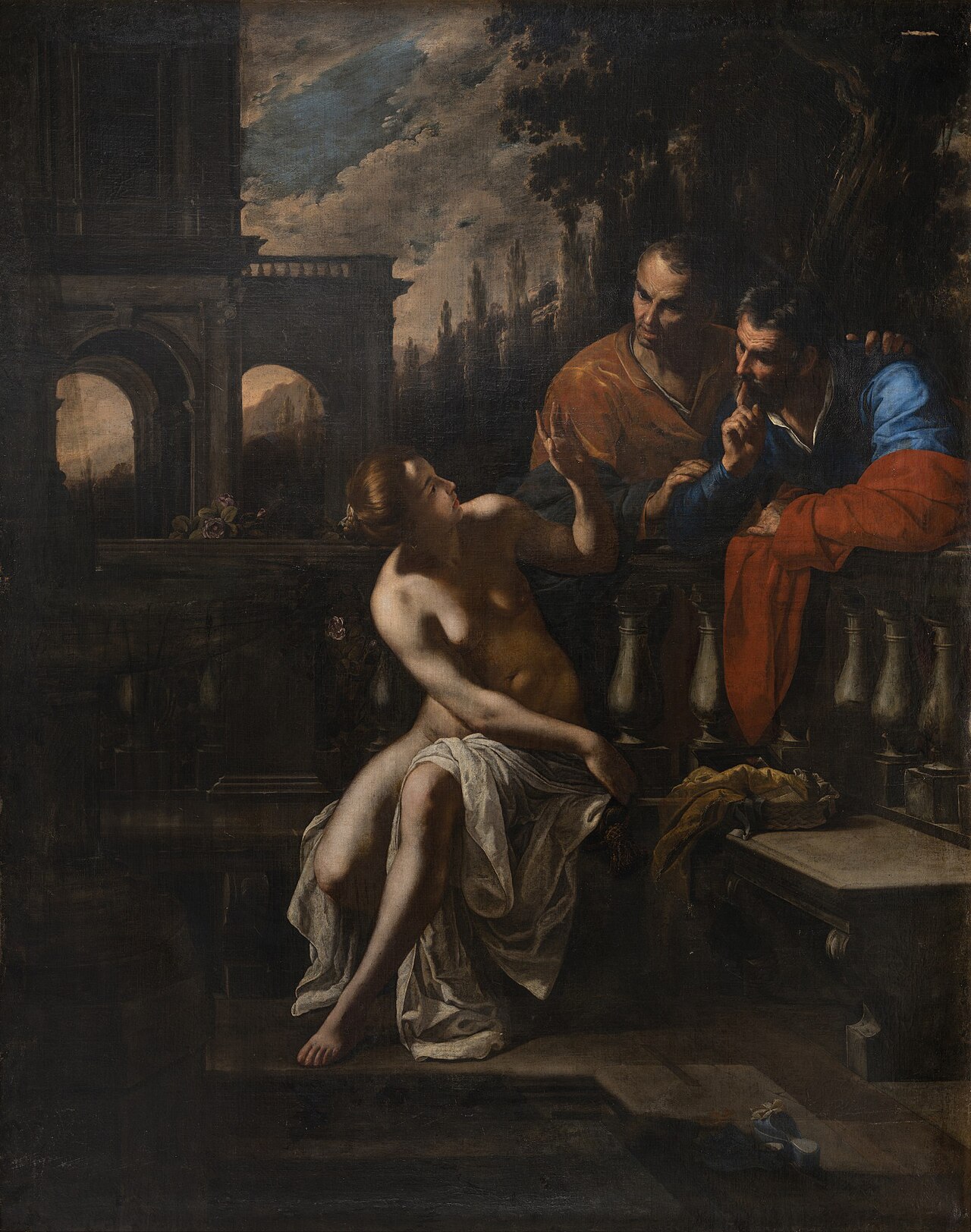 Susanna and the Elders by Viviano Codazzi