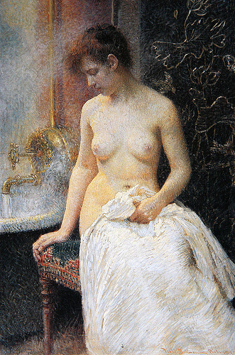 The Bath by Vlaho Bukovac