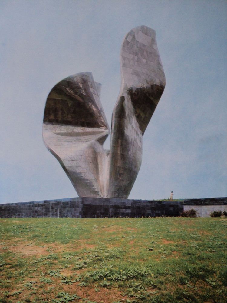 Monument to the victory of the people of Slavonia by Vojin Bakić