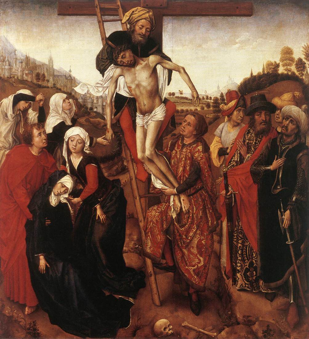 Deposition by Vrancke van der Stockt in the Alte Pinakothek by Vrancke van der Stockt