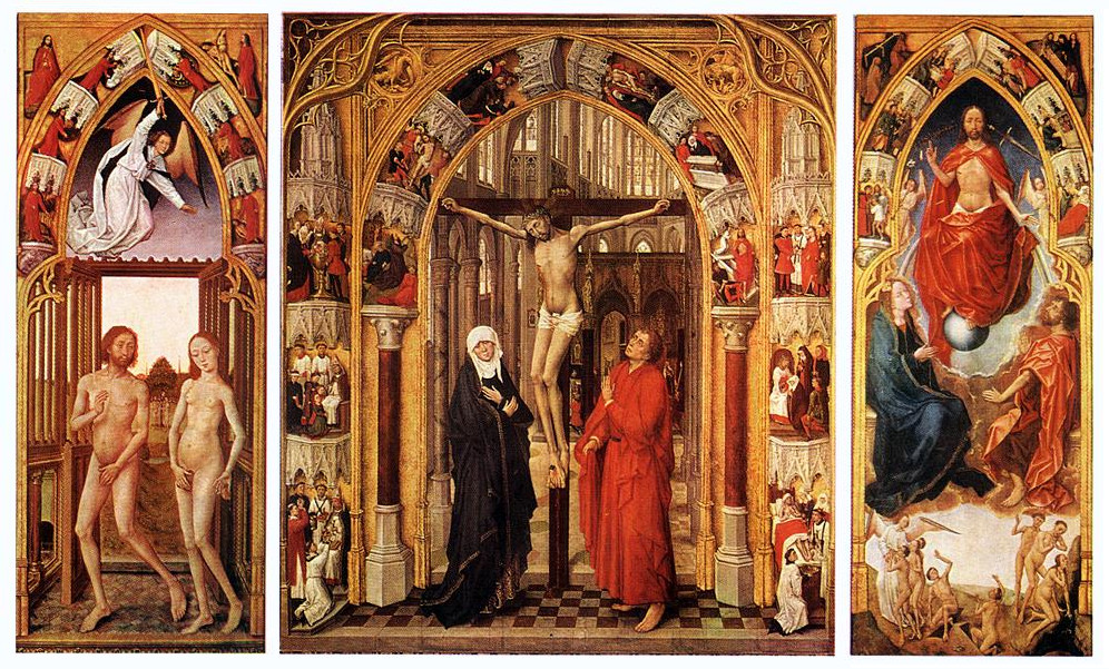Redemption Triptych by Vrancke van der Stockt
