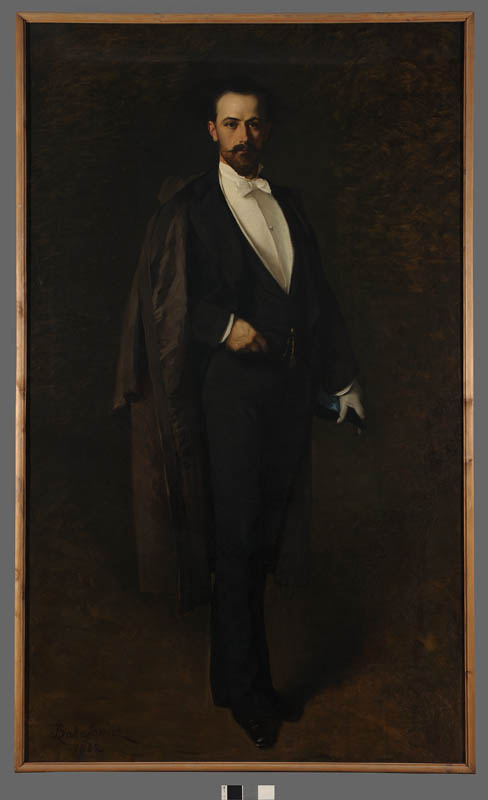 Portrait of Bronisław Amszyński by Władysław Bakałowicz