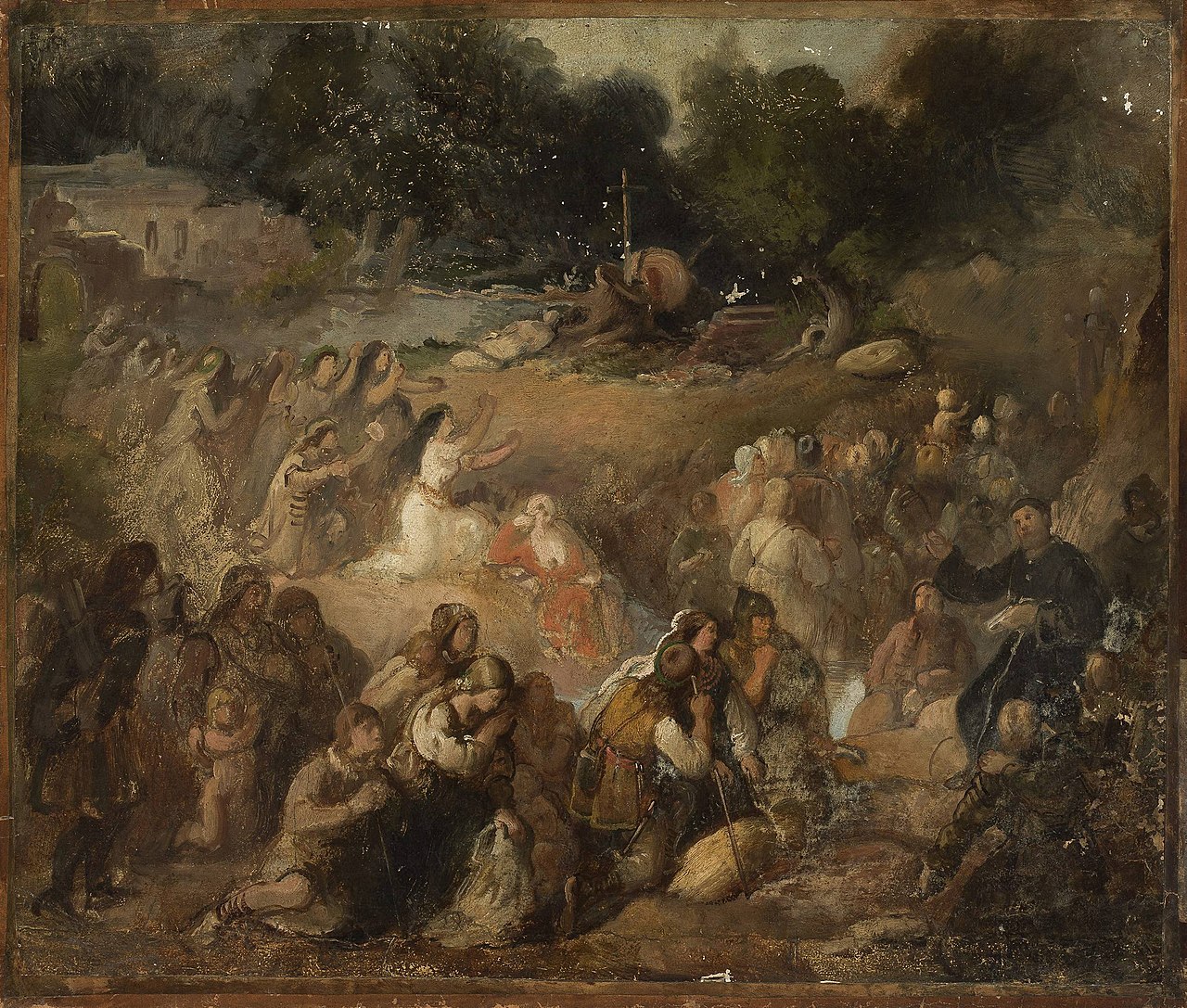 Baptism of Lithuania by Władysław Łuszczkiewicz