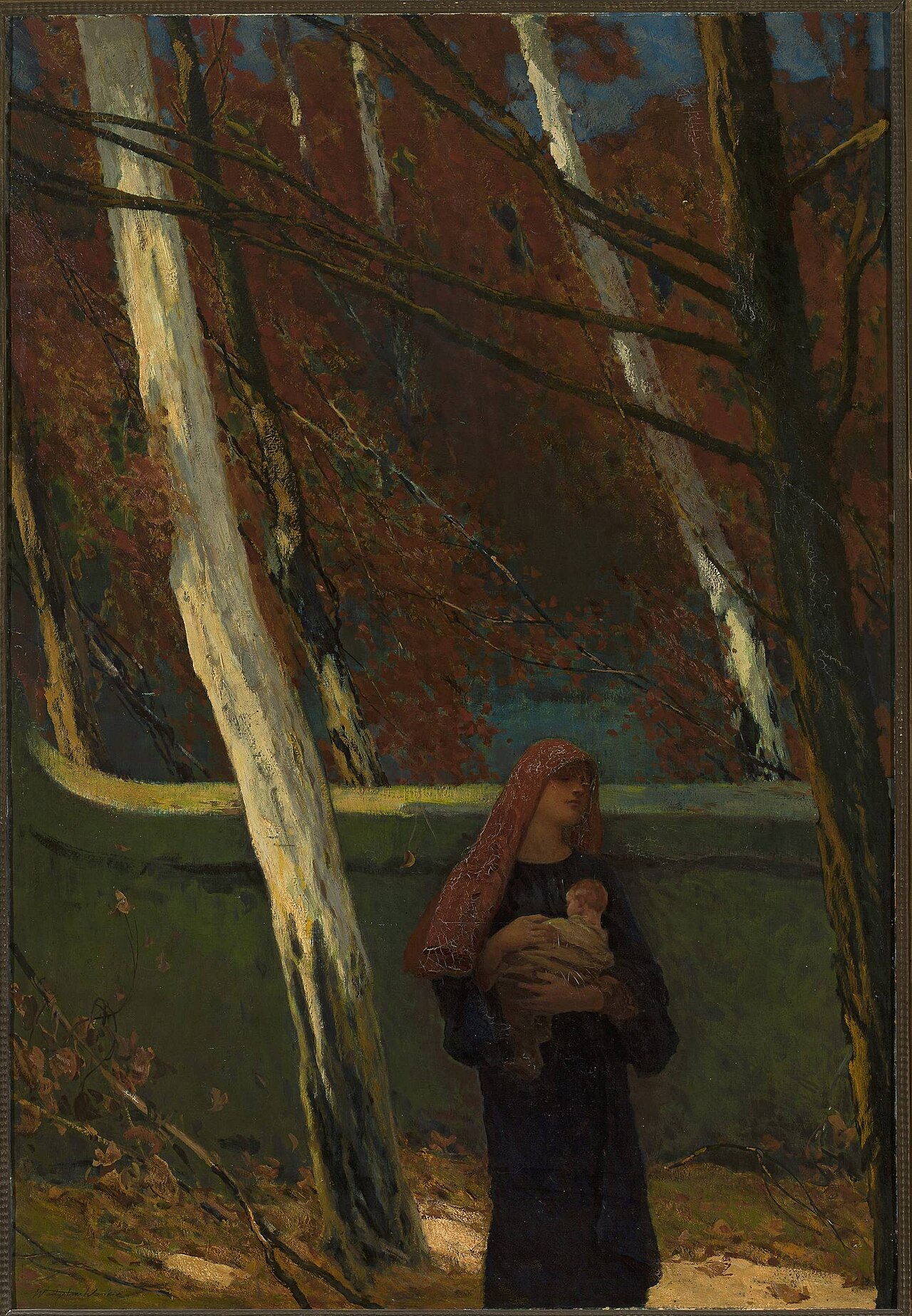 Madonna by Władysław Wankie