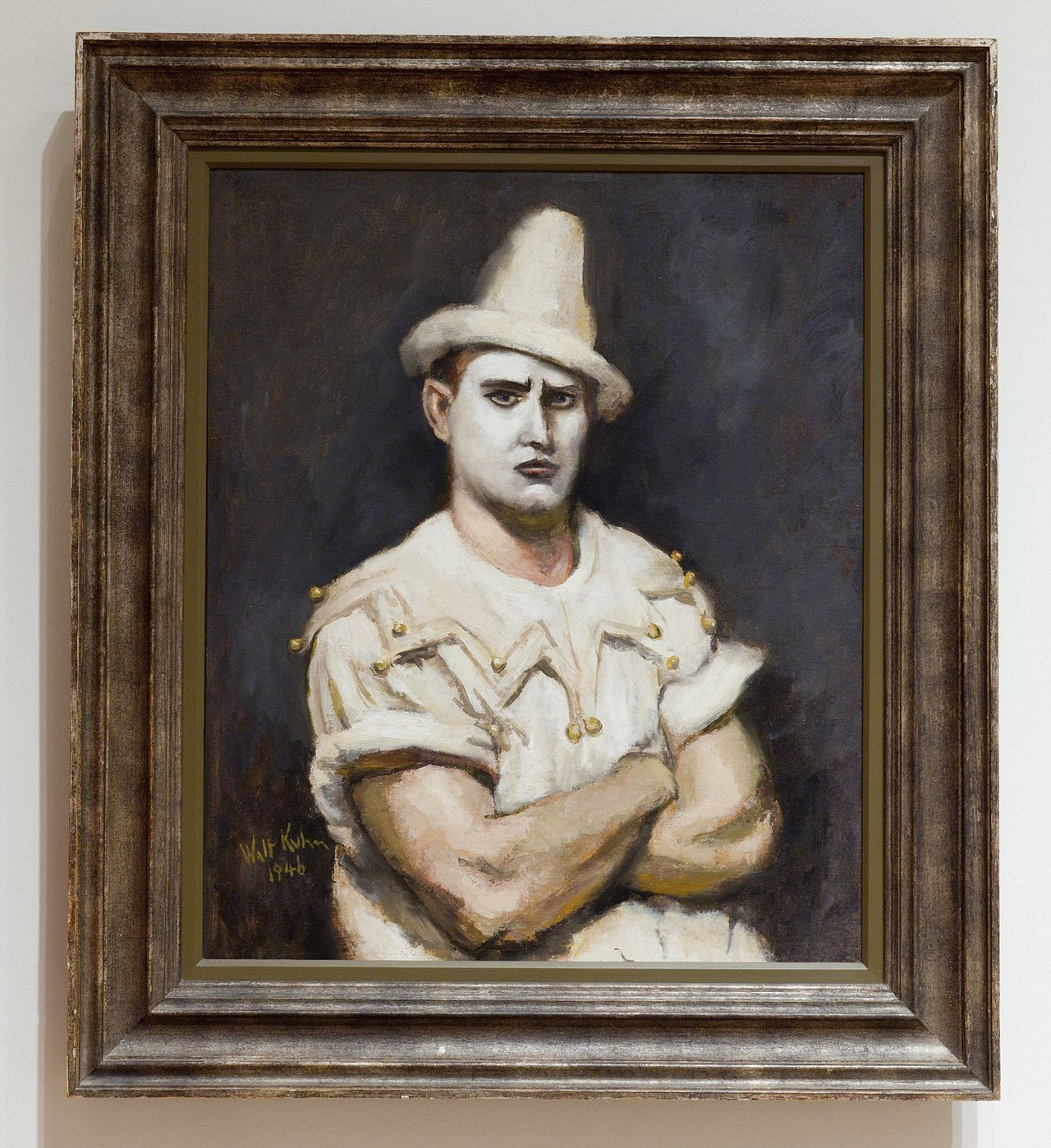 Portrait of Mrs. Gardner Greene by Walt Kuhn