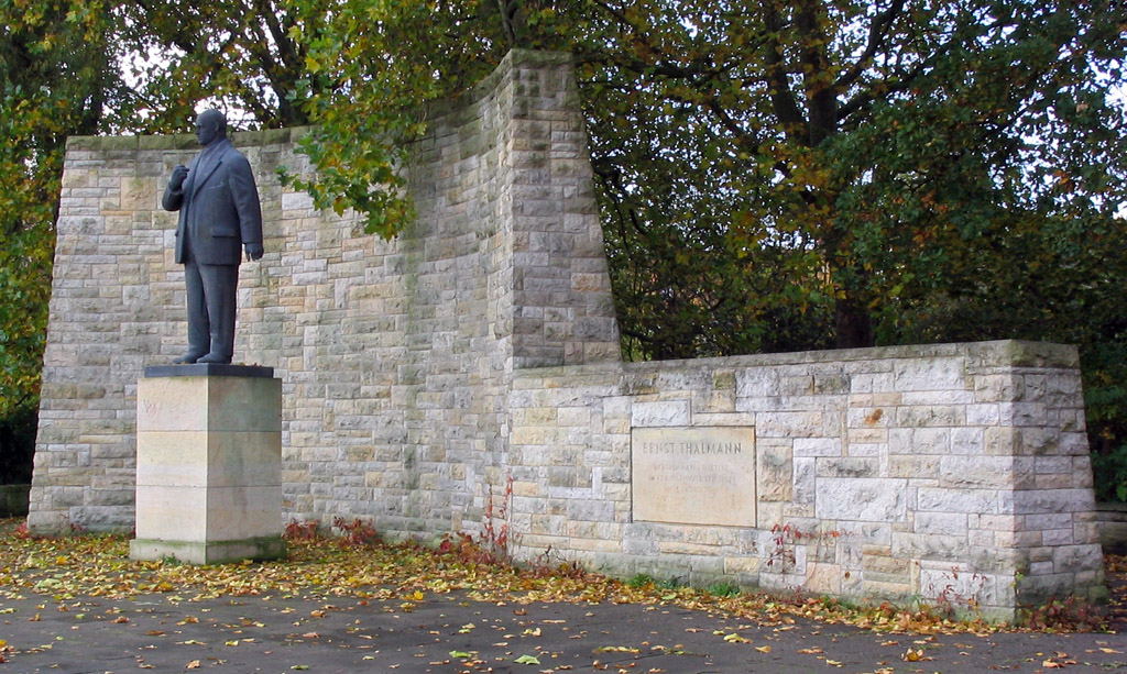 Ernst Thälmann Monument Stralsund by Walter Arnold
