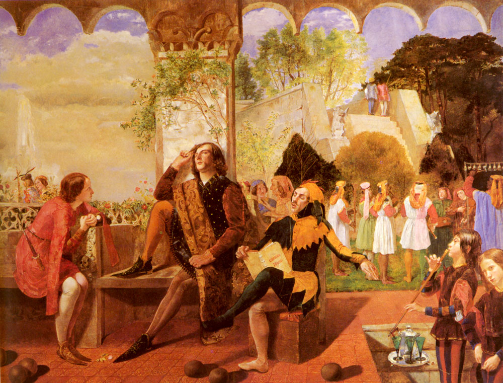 Twelfth Night by Walter Deverell