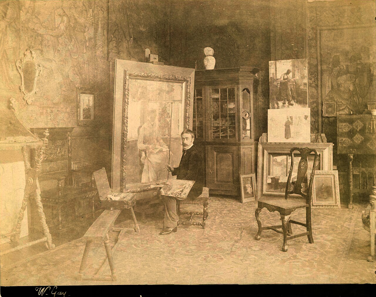 Portrait of Walter Gay