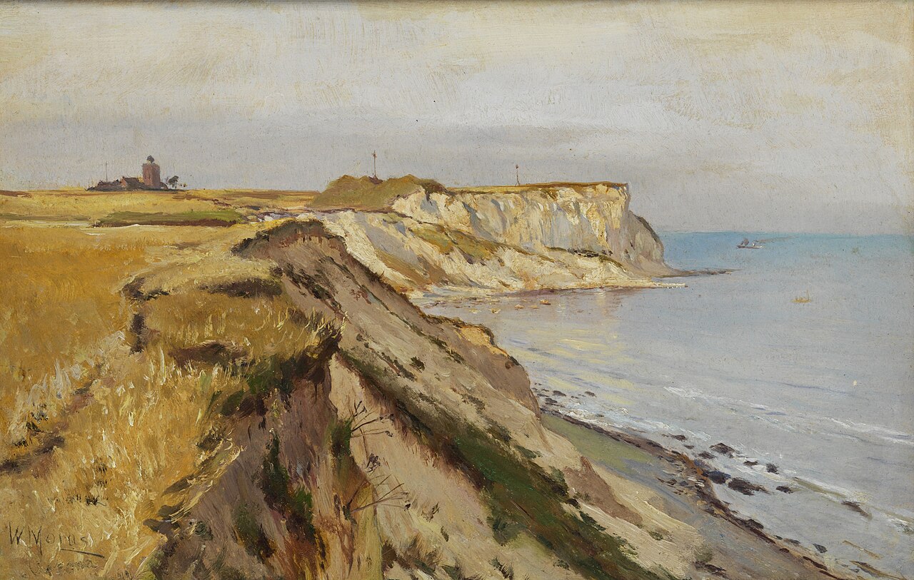 Coastal landscape by Walter Moras