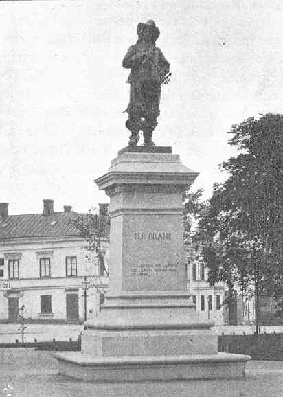 Per Brahe Statue by Walter Runeberg