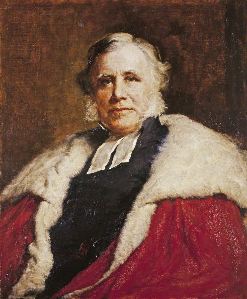 Charles Edward Searle (1828-1902), Master of Pembroke College, Cambridge by Walter William Ouless