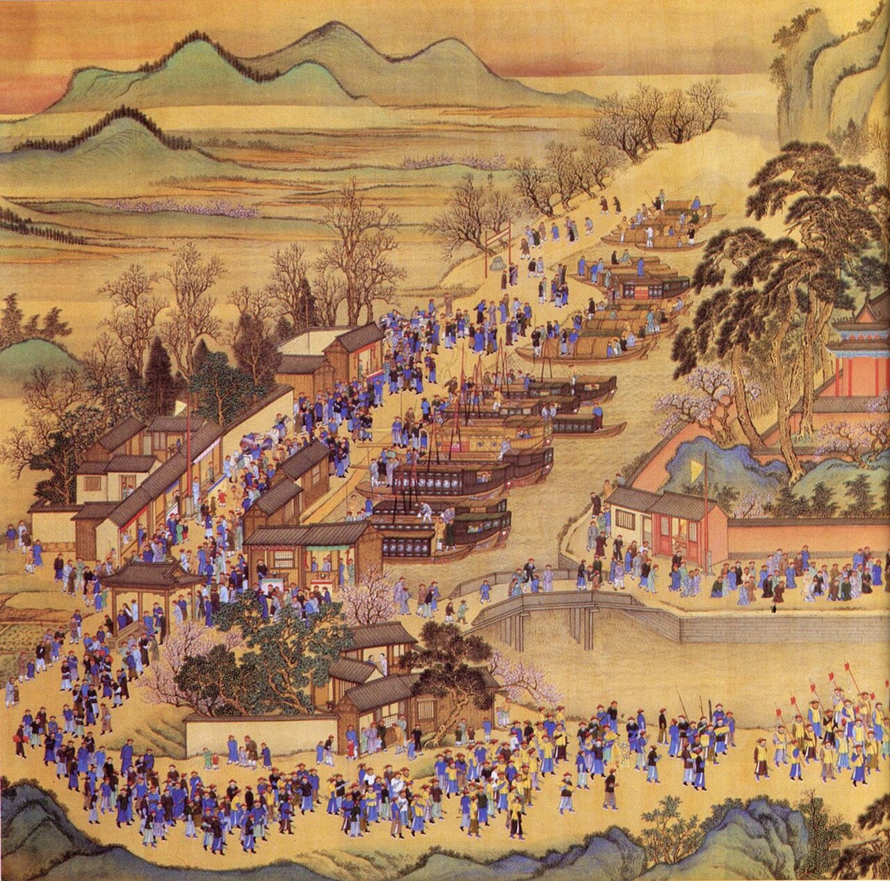 Nanxun Tu by Wang Hui